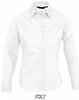 Camisa Manga Larga Mujer Eden Sols - Color Blanco